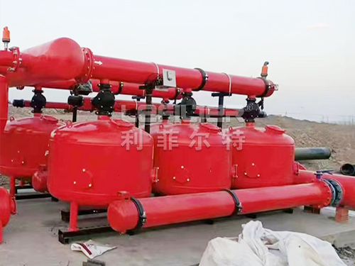 農(nóng)田灌溉系統(tǒng)設(shè)備自動反沖洗砂石過濾器