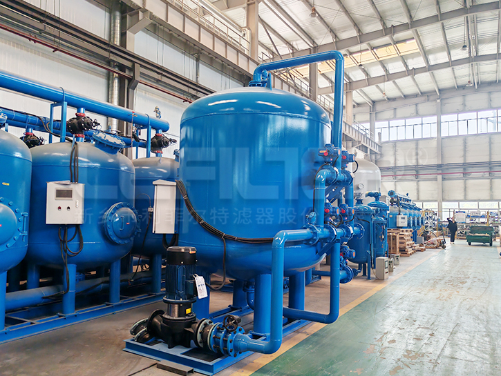 一體化農(nóng)田灌溉泵站用淺層砂過(guò)濾器