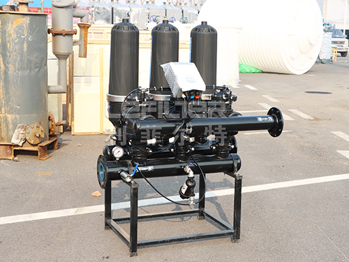 公園綠化帶澆灌自動反沖洗疊片過濾器