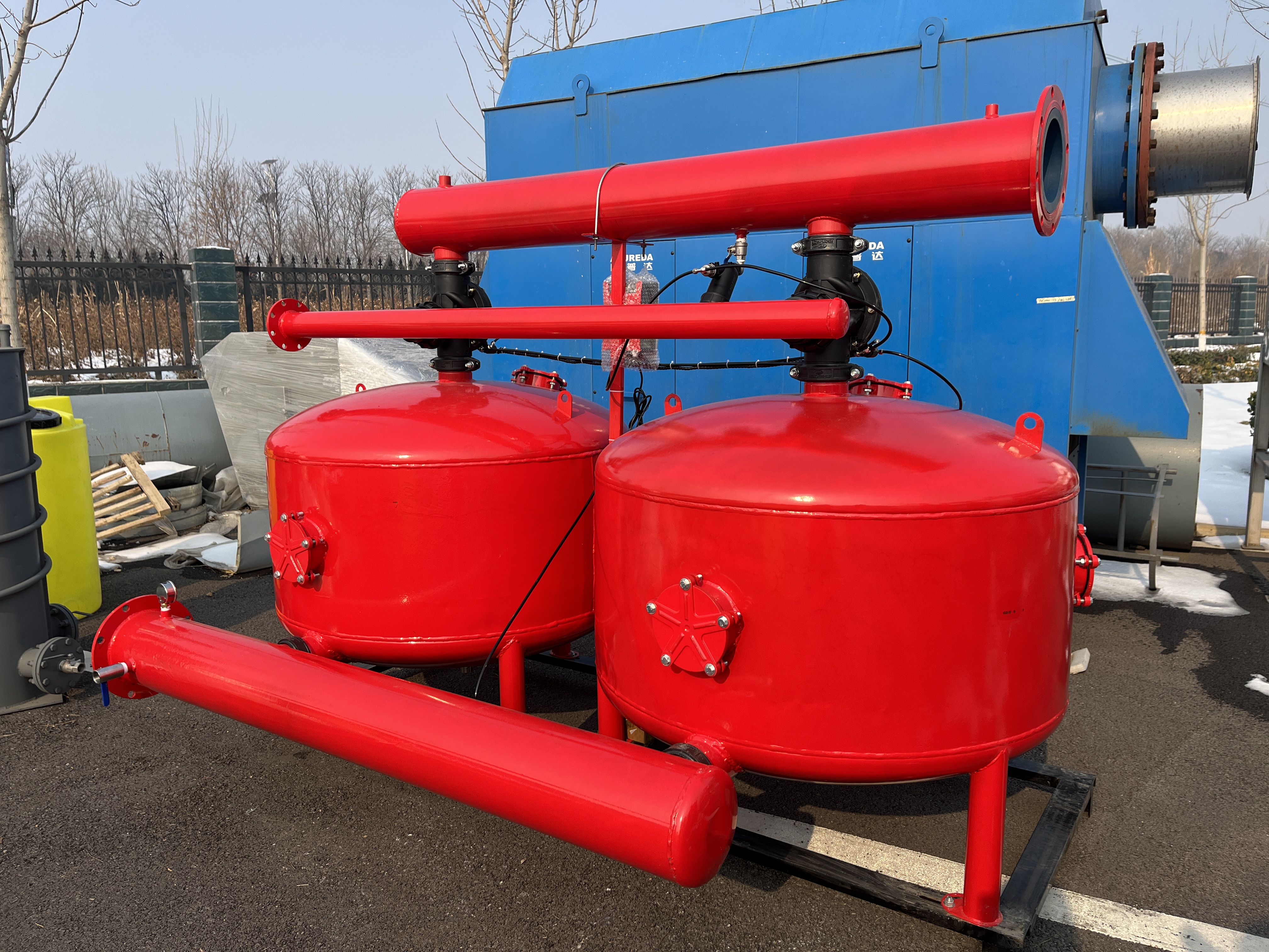 農田灌溉全自動反沖洗砂石過濾器廠家