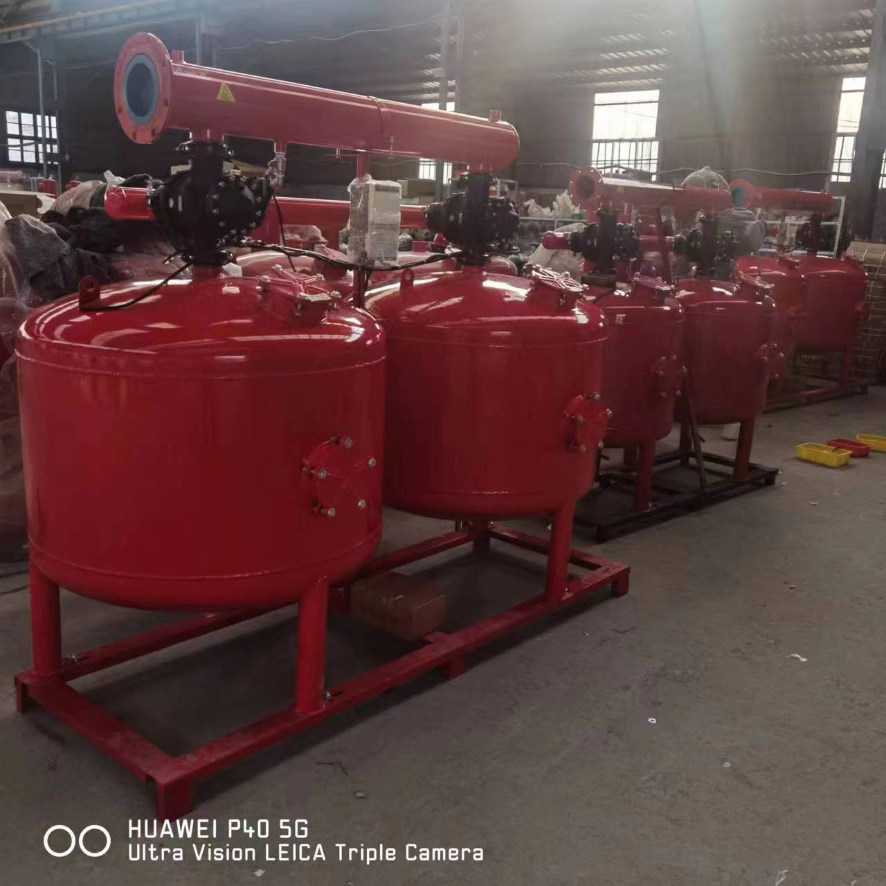 多級(jí)砂石過(guò)濾系統(tǒng)