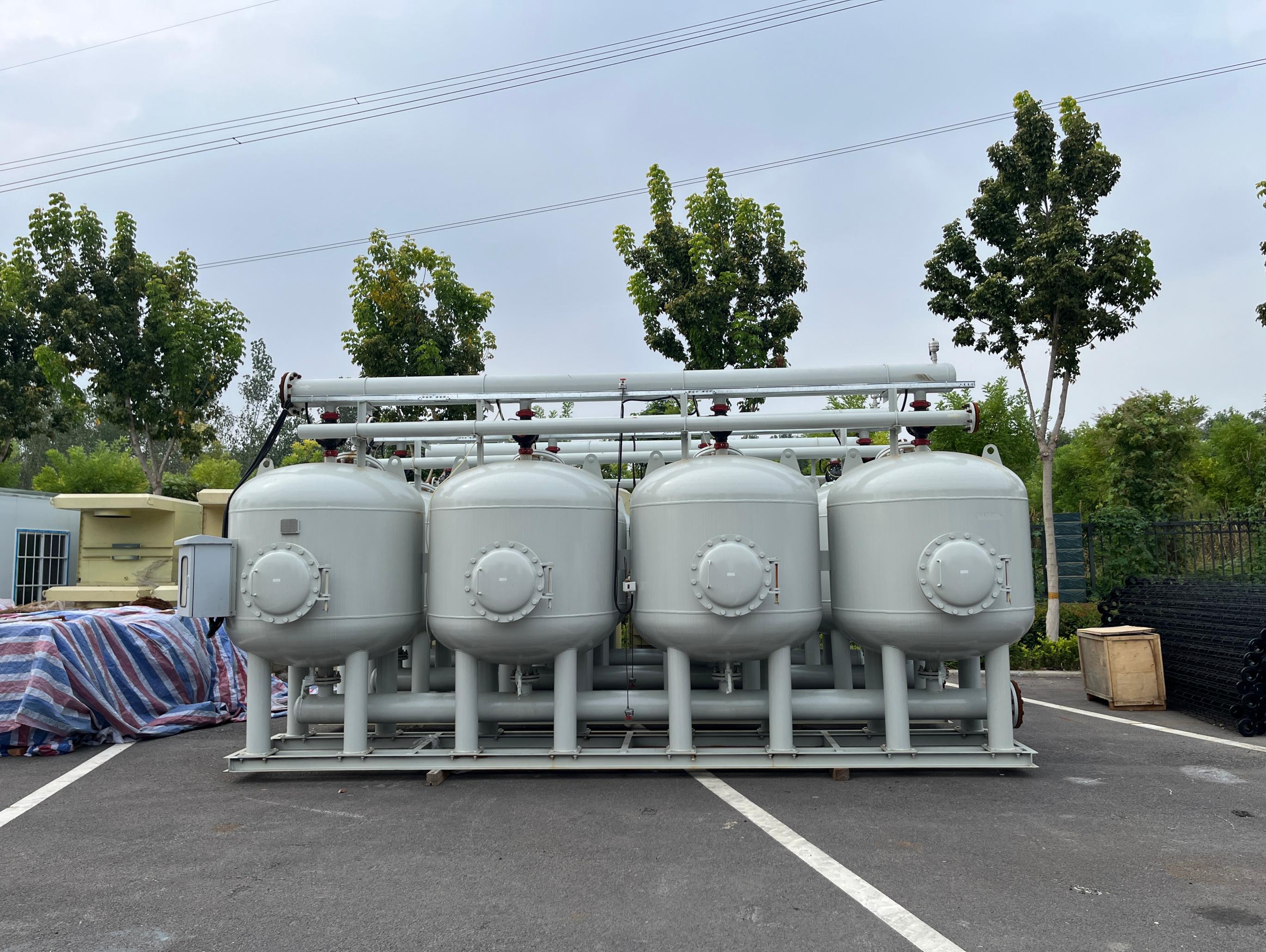 地表污水凈化砂石過濾器