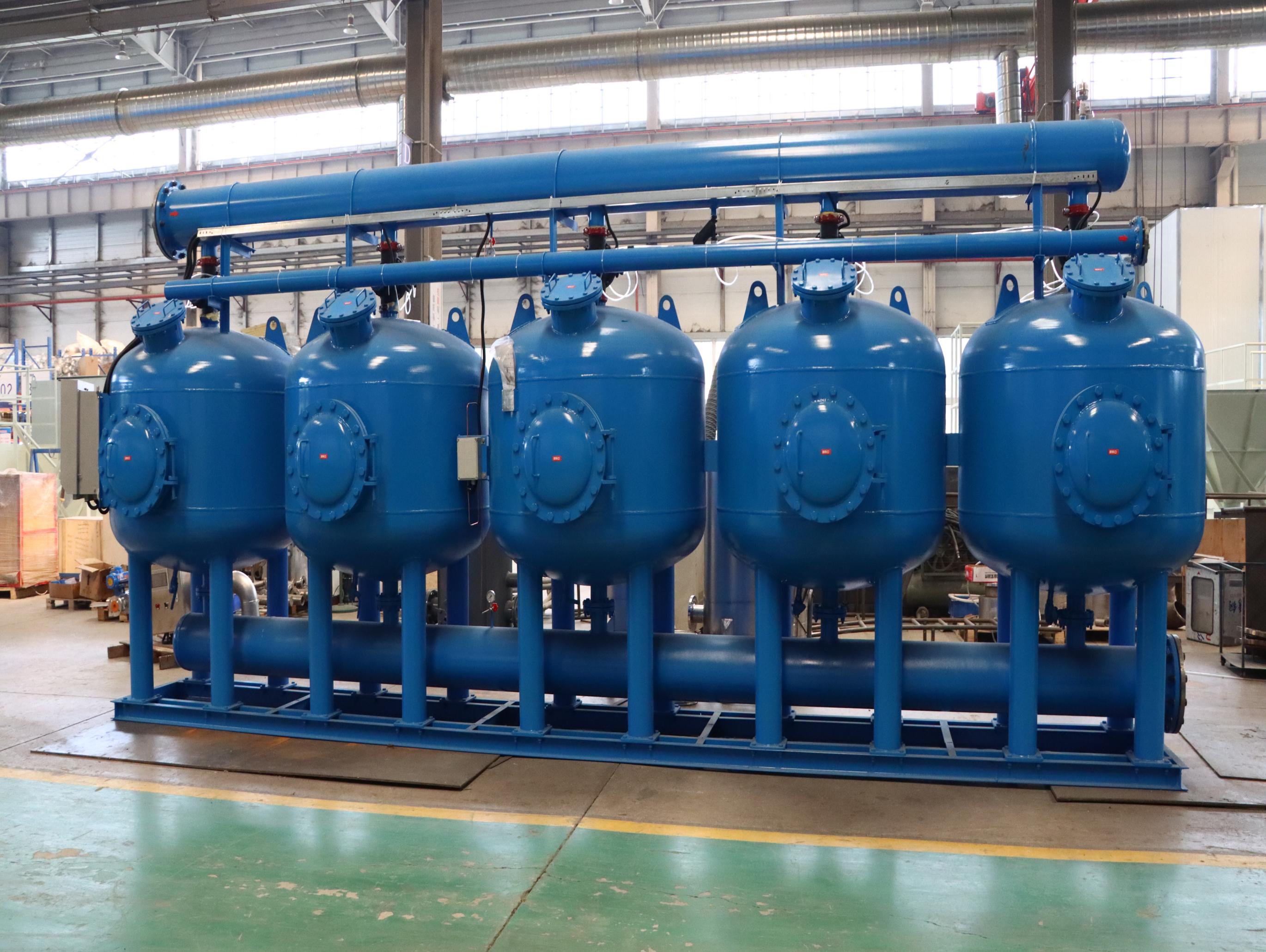 農(nóng)業(yè)灌溉多罐并聯(lián)砂石過濾器
