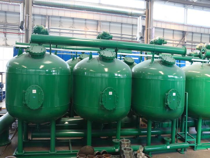 大流量砂石過濾器單元